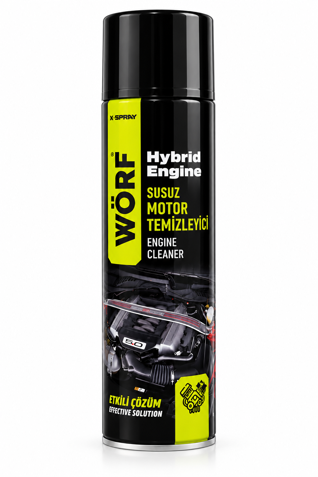 Wörf X-Spray Motor Temizleyici Hybrid Engine 500 ml