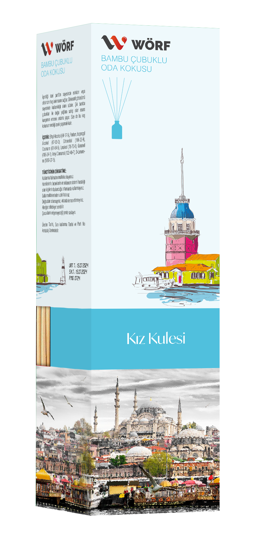 Wörf Bambu Çubuklu Koku 100 ml – görsel 4