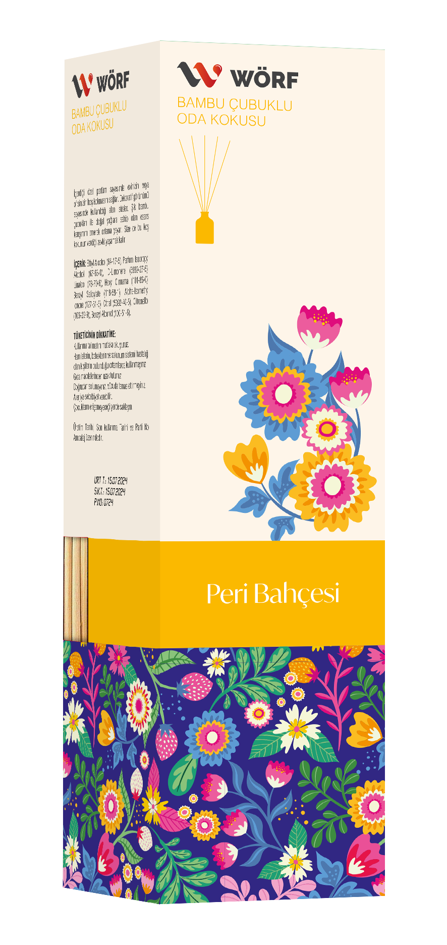 Wörf Bambu Çubuklu Koku 100 ml – görsel 5