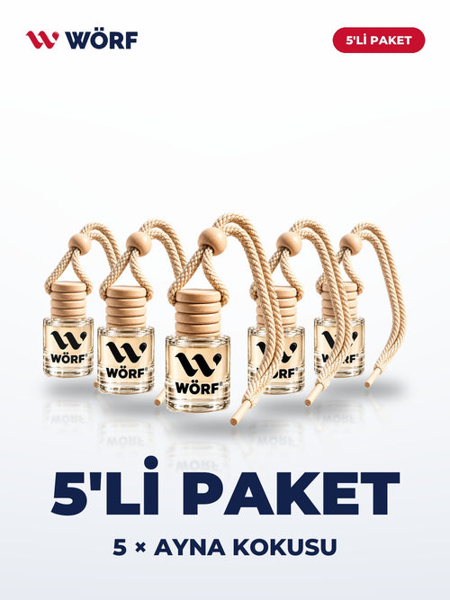 Wörf 5'li Oto Ayna Kokusu – 5 × 8 ml
