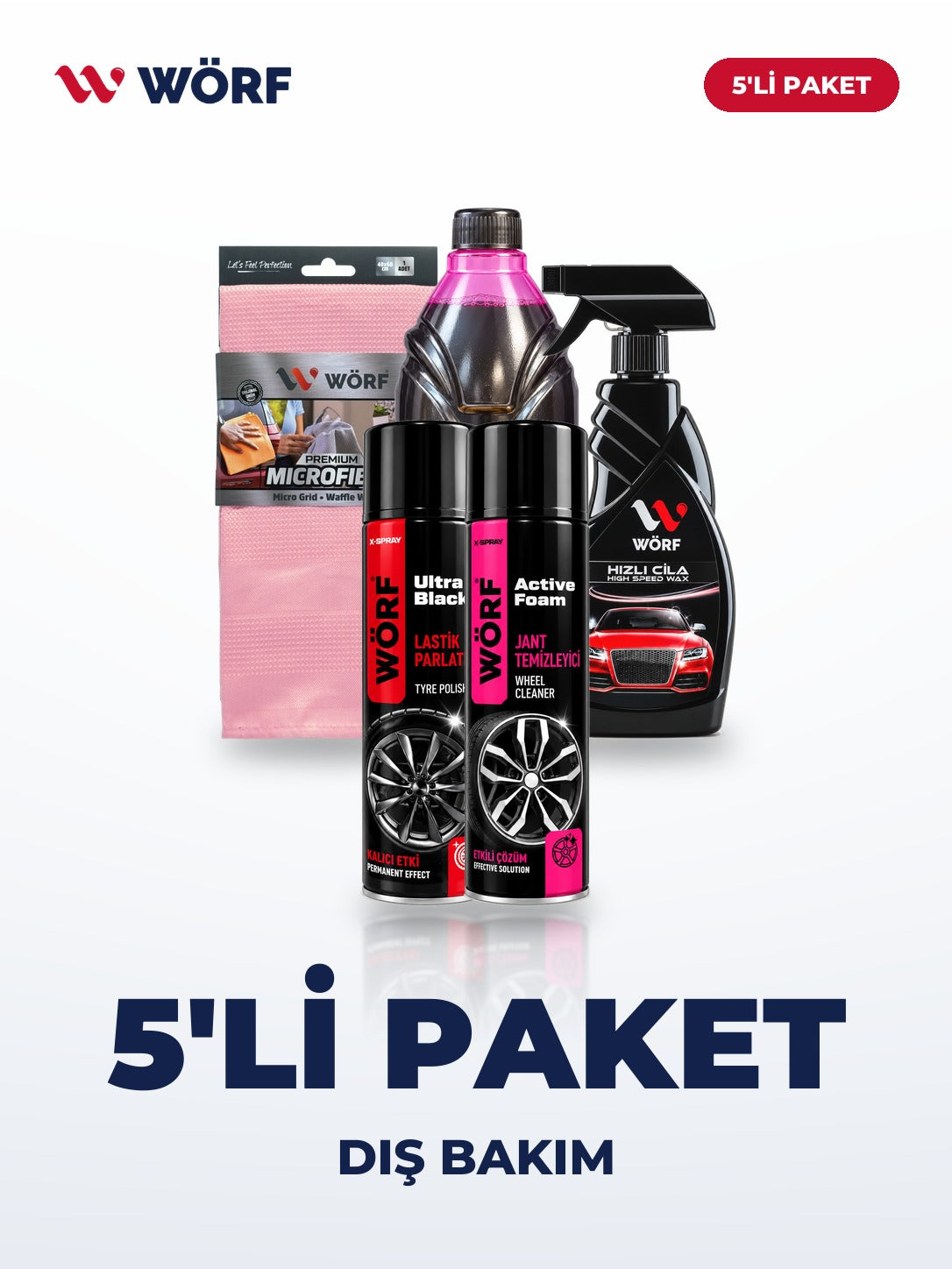 Wörf 5'li Dış Bakım Paketi