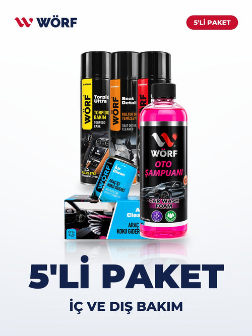 Wörf 5'li İç ve Dış Bakım Paketi