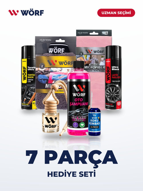 Wörf Aracını Sevene Hediye Seti (7 Parça)