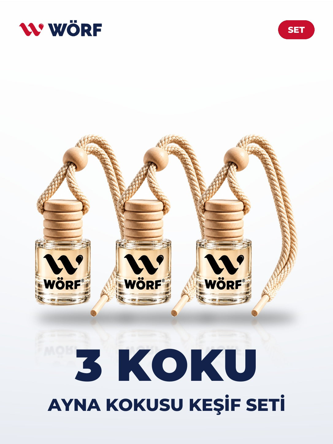 Wörf Ayna Kokusu Keşif Seti (3 Koku)
