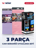 Wörf Cam Seramiği Uygulama Seti (3 Parça)
