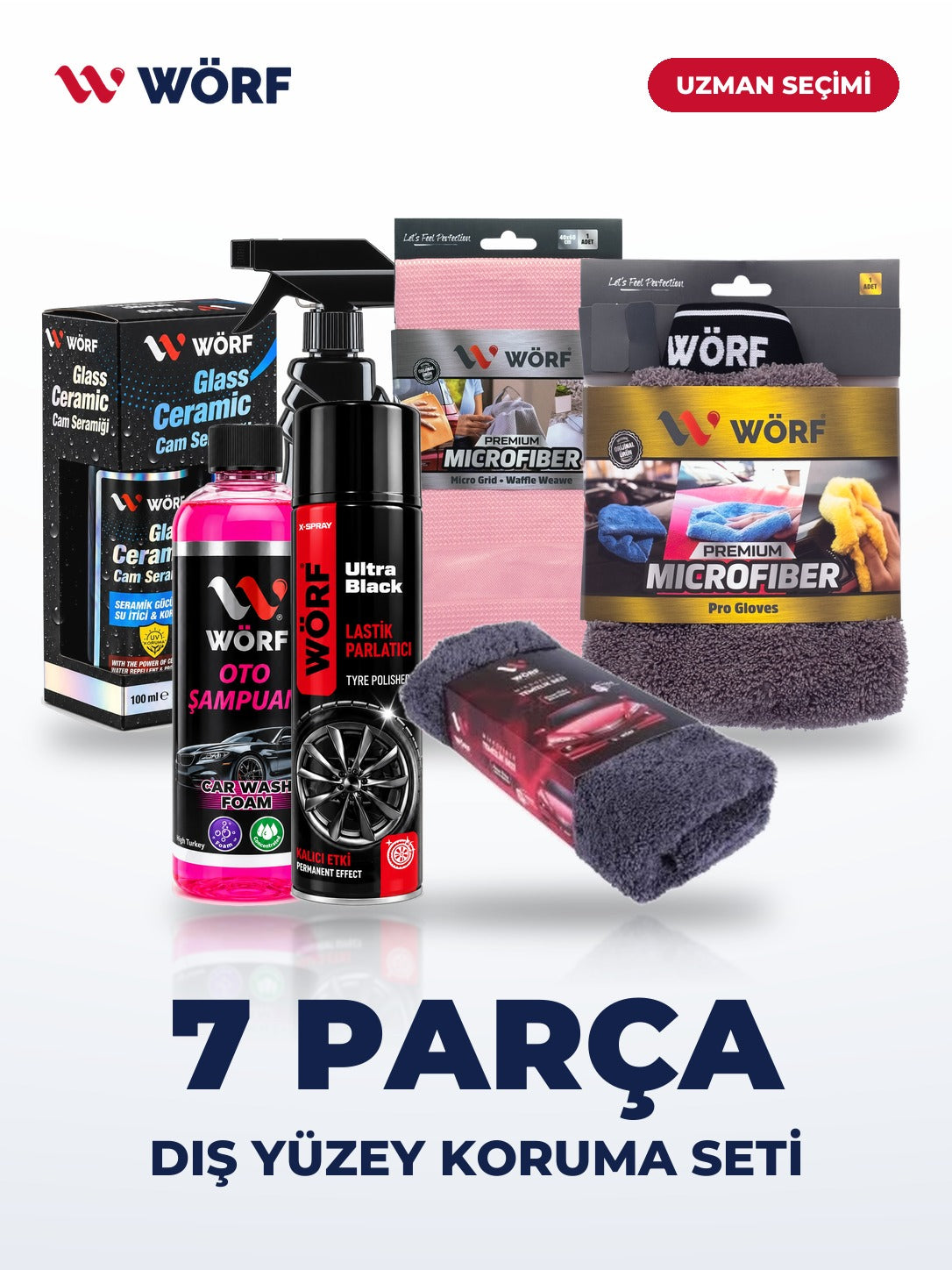 Wörf Dış Yüzey Koruma Seti (7 Parça)