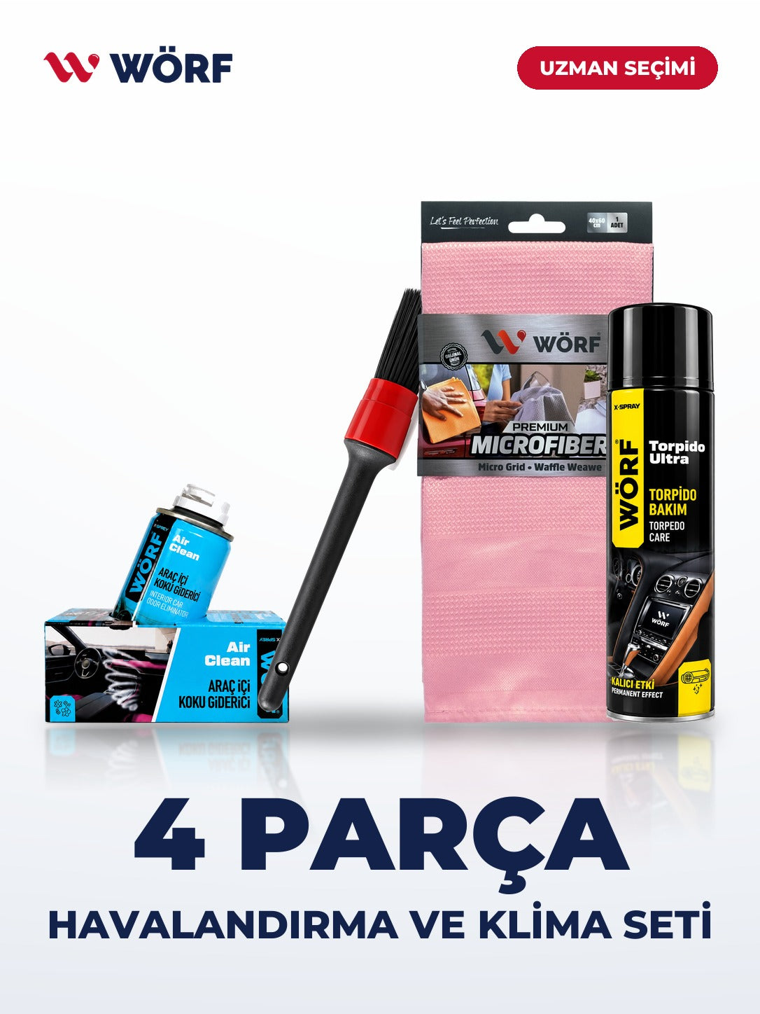 Wörf Havalandırma ve Klima Tazeleme Seti (4 Parça)