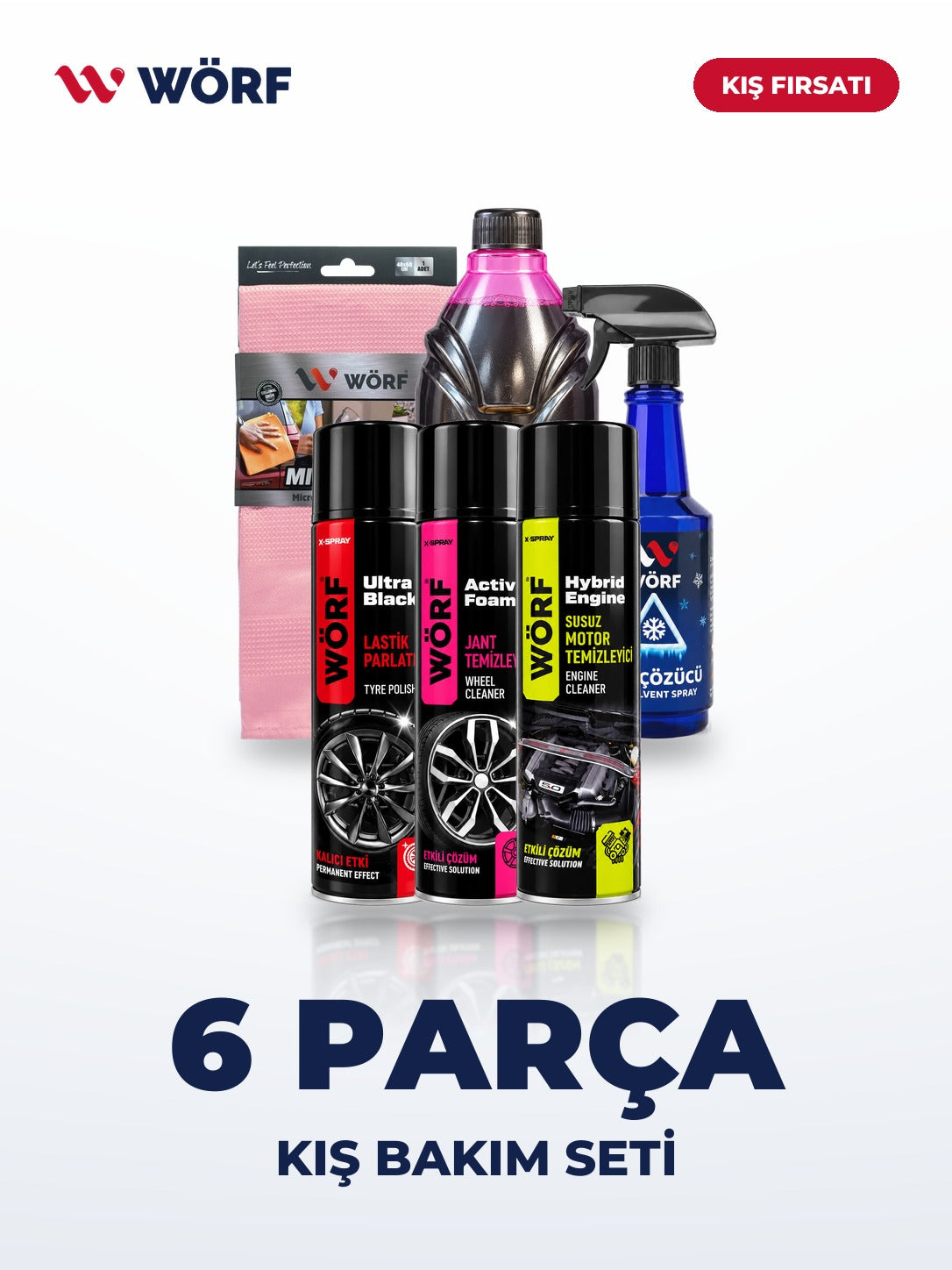 Wörf Kış Bakım Seti (6 Parça)