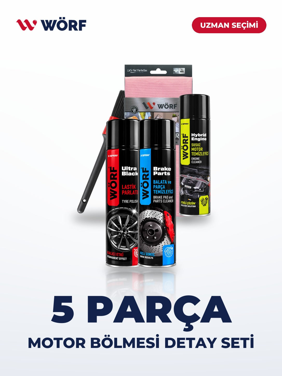 Wörf Motor Bölmesi Detay Seti (5 Parça)