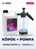 Wörf Pembe Köpük 5 L + Köpük Atan Pompa