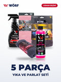 Wörf Yıka ve Parlat Seti (5 Parça)