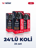 Wörf Lastik Tampon Parlatıcı Set 160 ml – 24'lü Koli
